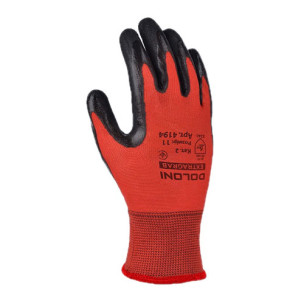 Рукавички DOLONI 4194 трикотажні з латексним покриттям, неповна облива